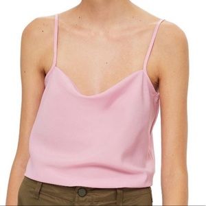Bundle only TOPSHOP Pink Cowl Neck Cami